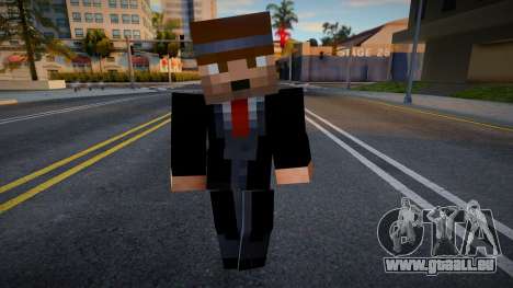 Mafboss Minecraft Ped pour GTA San Andreas