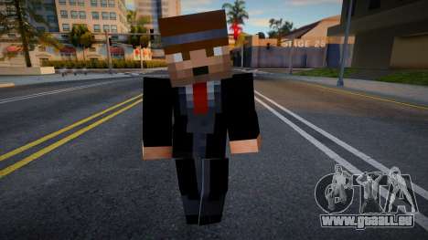 Mafboss Minecraft Ped für GTA San Andreas