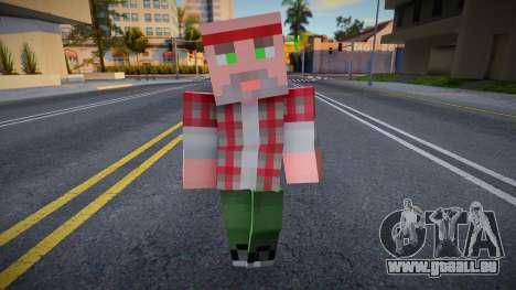 The Truth Minecraft Ped für GTA San Andreas