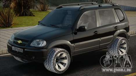 Chevrolet Niva Black pour GTA San Andreas