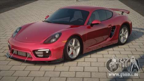 Porsche Cayman Red für GTA San Andreas