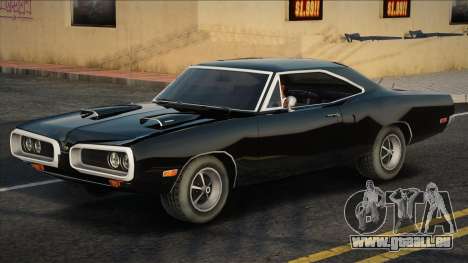 Dodge Super Bee Black für GTA San Andreas