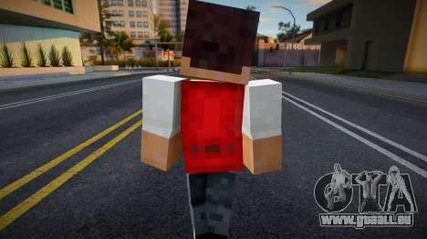 Bmytatt Minecraft Ped pour GTA San Andreas