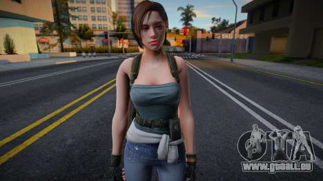 Jill Valentine with jeans (Resident Evil 3) für GTA San Andreas