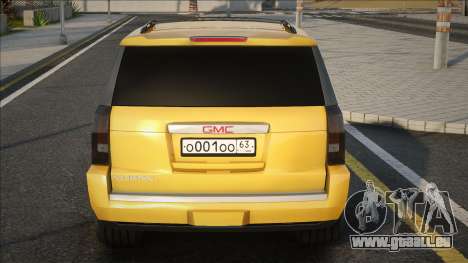 GMC Yukon Denali Yellow pour GTA San Andreas