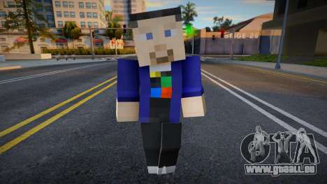 Andre Minecraft Ped für GTA San Andreas