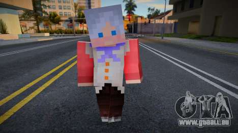 Hfost Minecraft Ped pour GTA San Andreas