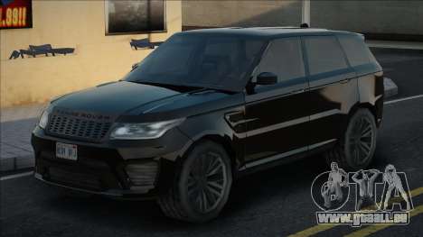 Range Rover Sport SVR Black für GTA San Andreas