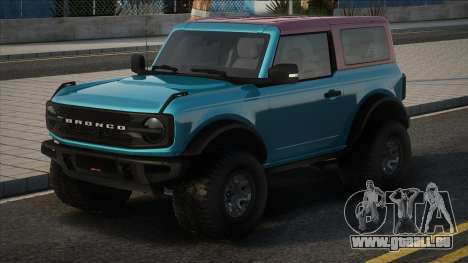 Ford Bronco 2021 CCD für GTA San Andreas
