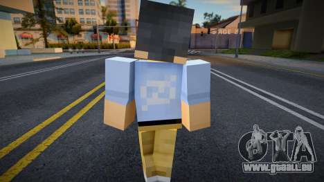 Omyst Minecraft Ped pour GTA San Andreas
