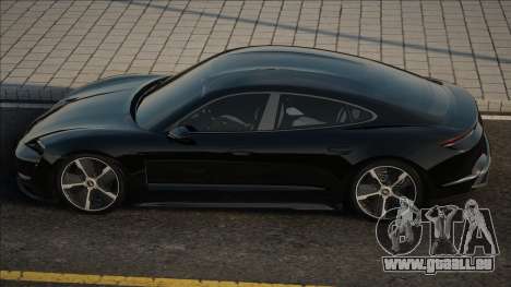 Porsche Taycan Black für GTA San Andreas
