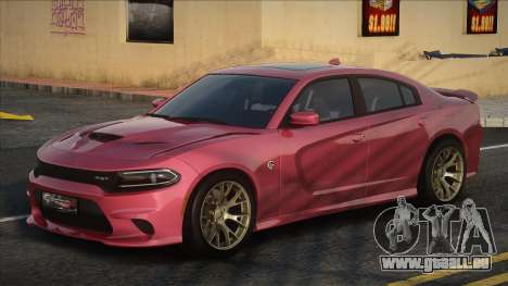 Dodge Charger Hellcat 2015 Red pour GTA San Andreas