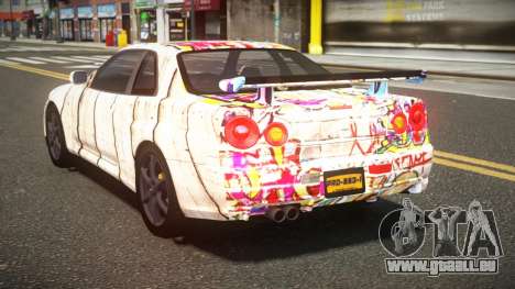 Nissan Skyline R34 L-Sport S13 pour GTA 4