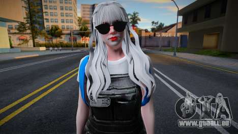 Skin Fivem Backpacker Girl pour GTA San Andreas