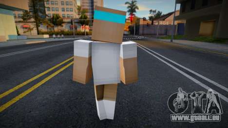 SFR3 Minecraft Ped pour GTA San Andreas