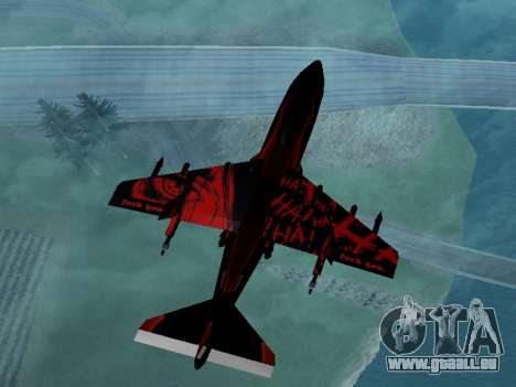Red Hydra Fighter pour GTA San Andreas