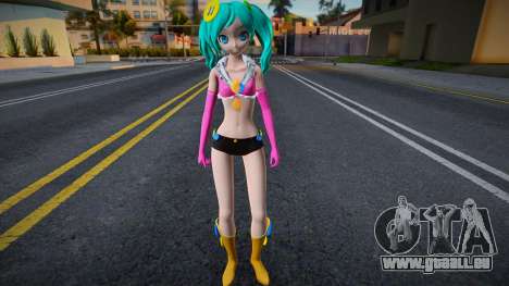 PDFT Hatsune Miku Pink Pops v2 pour GTA San Andreas