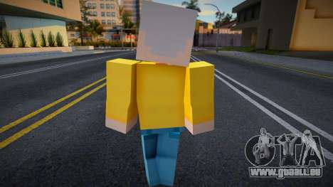 Somyst Minecraft Ped pour GTA San Andreas