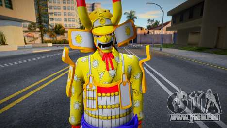 KikunoJo Samurai Suit From OP pour GTA San Andreas