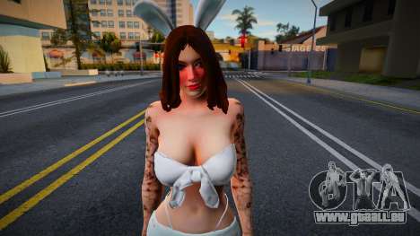 Fille aux oreilles de lapin pour GTA San Andreas