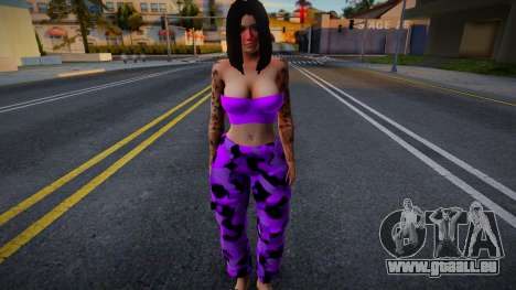 Skin Random 12 Girl pour GTA San Andreas