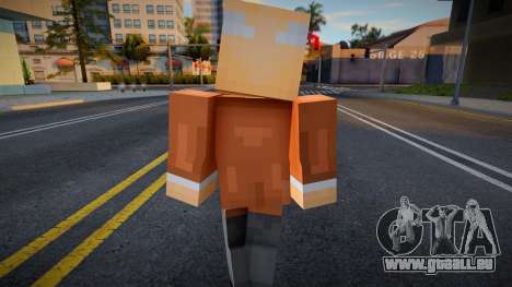 Somost Minecraft Ped pour GTA San Andreas