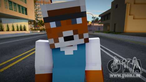 Bmobar Minecraft Ped pour GTA San Andreas