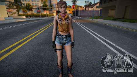 Rebecca Cowgirl [Resident Evil Zero] für GTA San Andreas