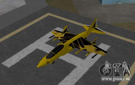 [HD] Hydra - yellow black für GTA San Andreas