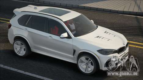 BMW X5m F85 White CCD pour GTA San Andreas