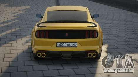 Ford Mustang Shelby Yellow für GTA San Andreas