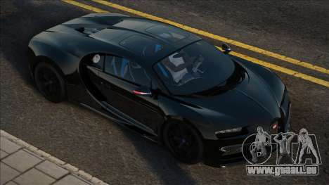 Bugatti Chiron Sport 110 Black für GTA San Andreas