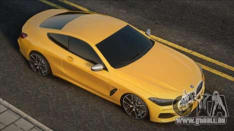 BMW M850i Yellow für GTA San Andreas
