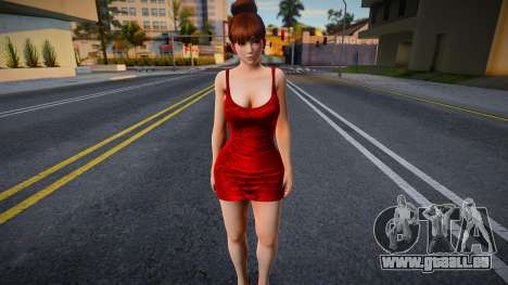 Kasumi Dress G für GTA San Andreas