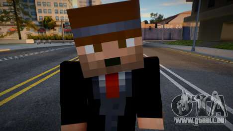 Mafboss Minecraft Ped pour GTA San Andreas