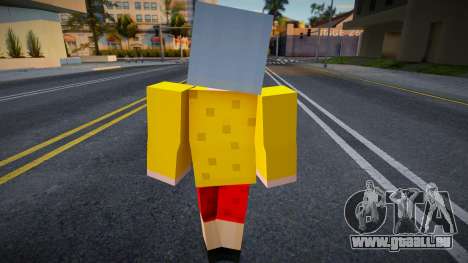Dnfolc1 Minecraft Ped pour GTA San Andreas