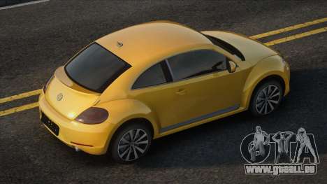 Volkswagen Beetle Turbo 2012 Yellow für GTA San Andreas