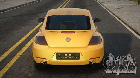 Volkswagen Beetle Turbo 2012 Yellow für GTA San Andreas