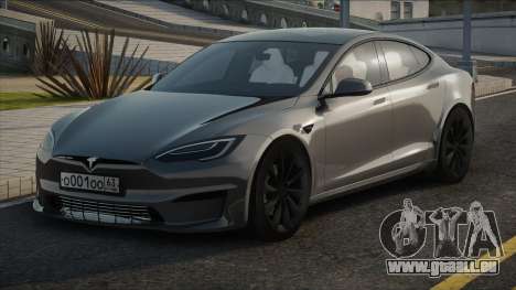 Tesla Model S Plaid Nixcide für GTA San Andreas