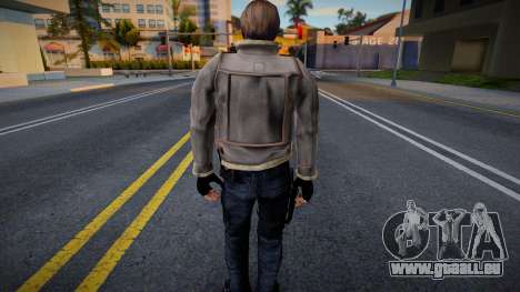 Leon HD S. Kennedy con chaqueta HD Resident Evil pour GTA San Andreas