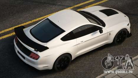 Mustang Shelby GT500 2020 White für GTA San Andreas