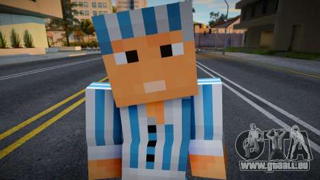 Wmopj Minecraft Ped pour GTA San Andreas