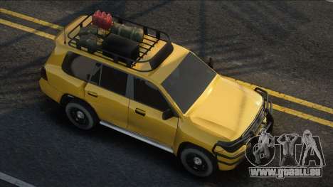 Toyota Land Cruiser Yellow für GTA San Andreas