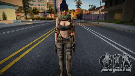 DOA Nyotengu - Tactical Army für GTA San Andreas