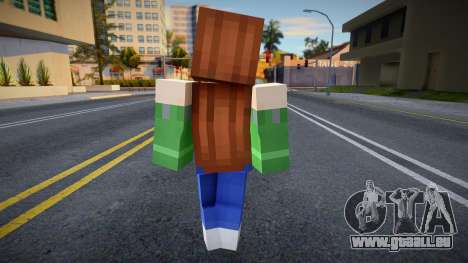 Sofyst Minecraft Ped pour GTA San Andreas