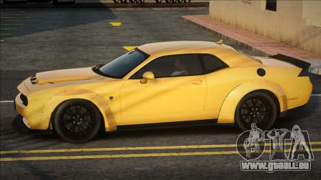 Dodge Challenger SRT Hellcat Yellow für GTA San Andreas