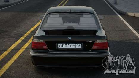 BMW 730I Black pour GTA San Andreas