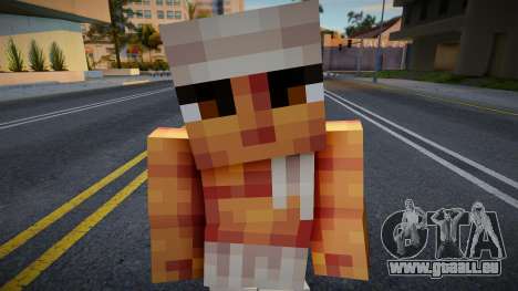 Pi Patel (Life of Pi) Minecraft pour GTA San Andreas