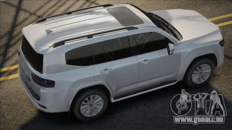 Toyota Land Cruiser 300 White pour GTA San Andreas