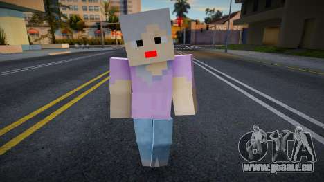 Cwfofr Minecraft Ped pour GTA San Andreas